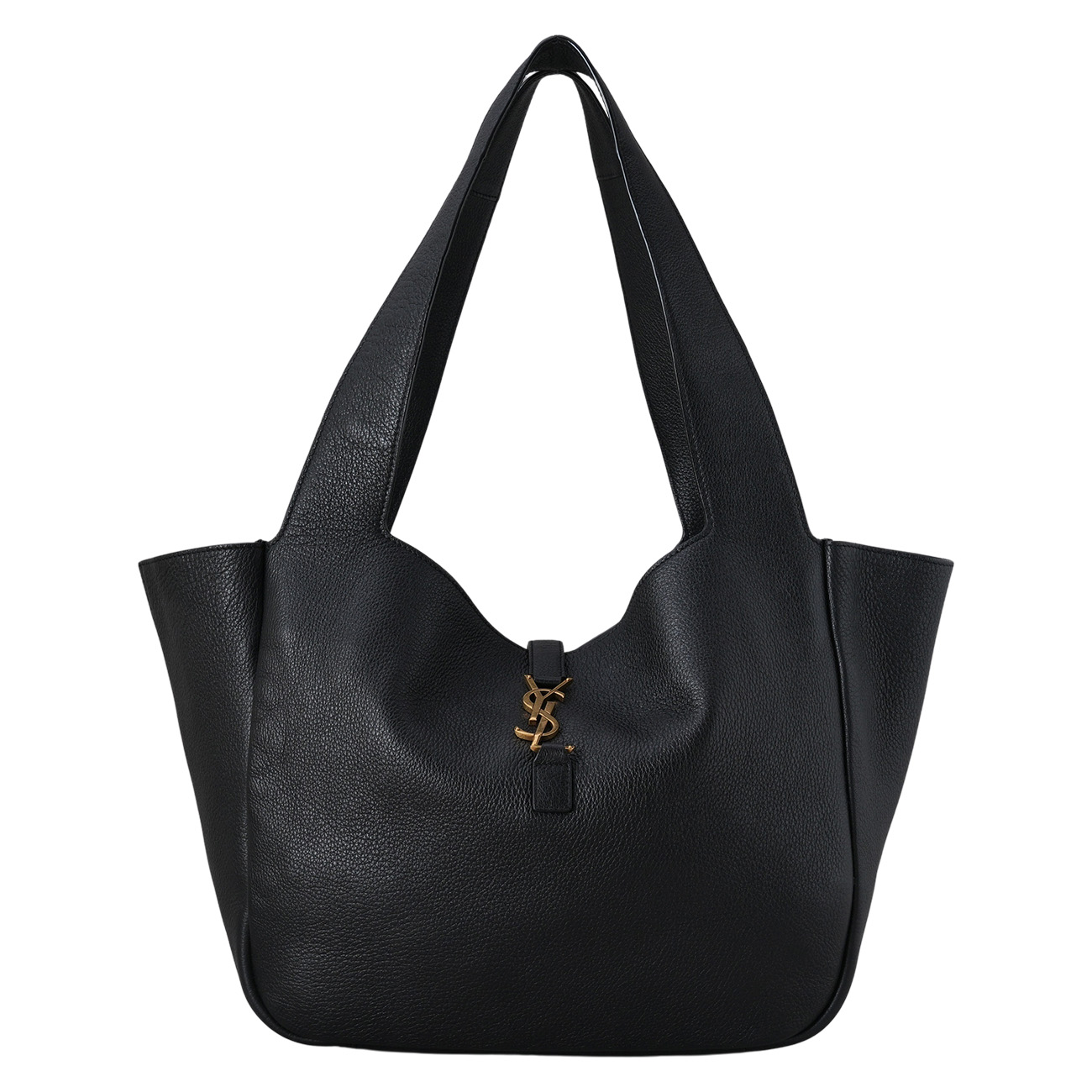 YVES SAINT LAURENT(USED)생로랑 763435 LE 5 A 7 베아백 블랙금장